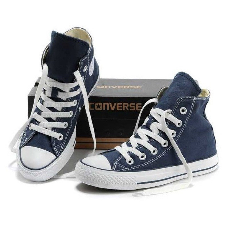 GIÀY CONVERSE XANH BIỂN CỔ CAO, CỔ THẤP
