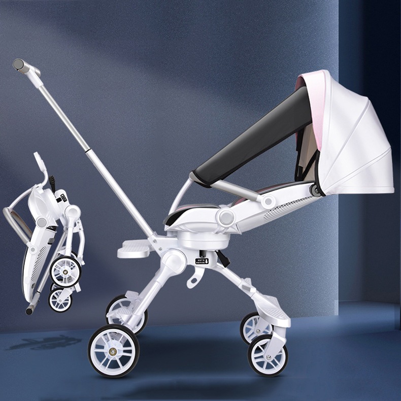 Xe đẩycho bé M2-1 chính hãng xe đẩy cho bé 2 chiều 3 tư thế dùng cho bé từ 2 tháng đến 3 tuổi gấp 1 thao tác