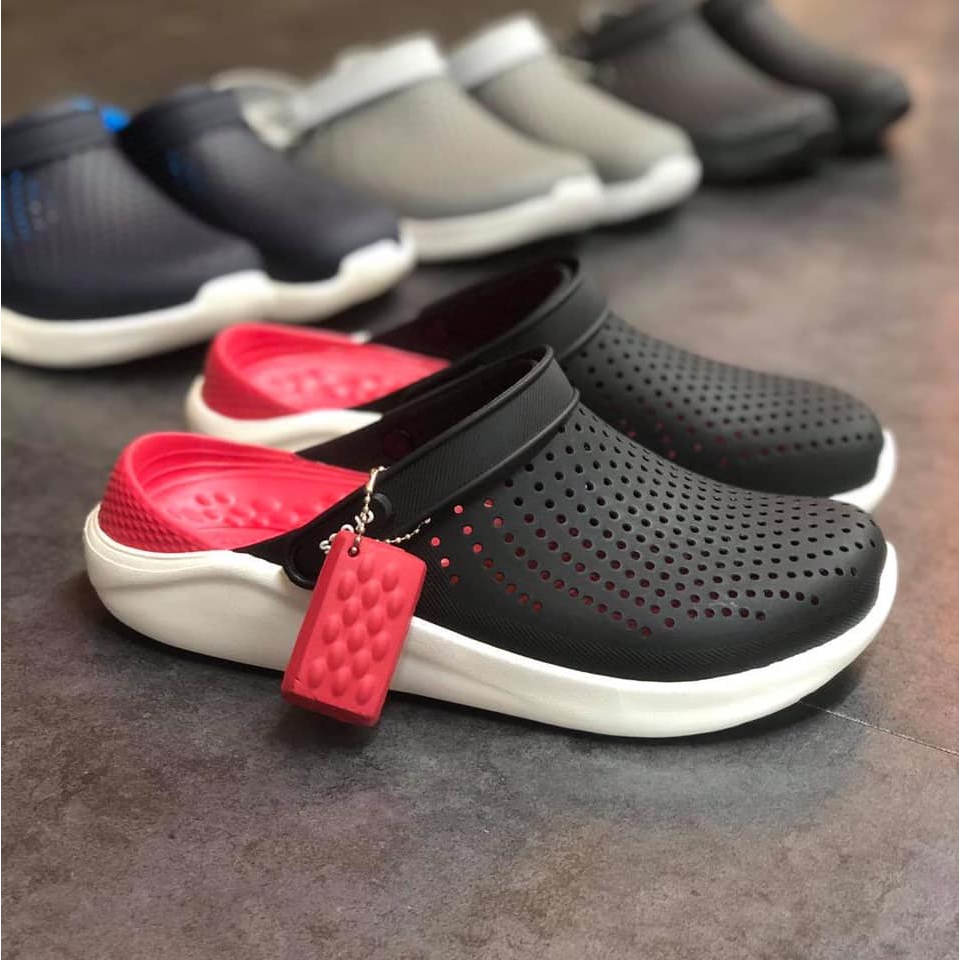 Dép sục nhựa bít đầu liter màu ghi vàng không hôi chân , êm  mềm, bám sàn , dành cho nam nữ