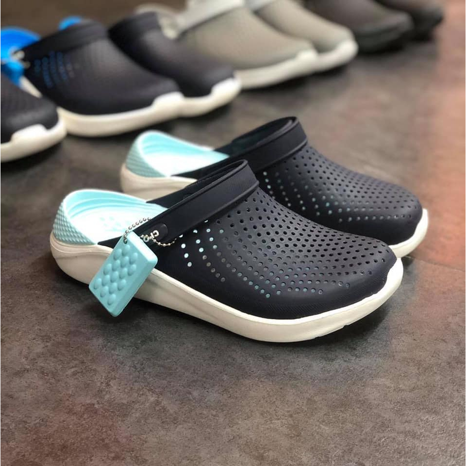 Dép sục nhựa bít đầu liter màu ghi vàng không hôi chân , êm  mềm, bám sàn , dành cho nam nữ