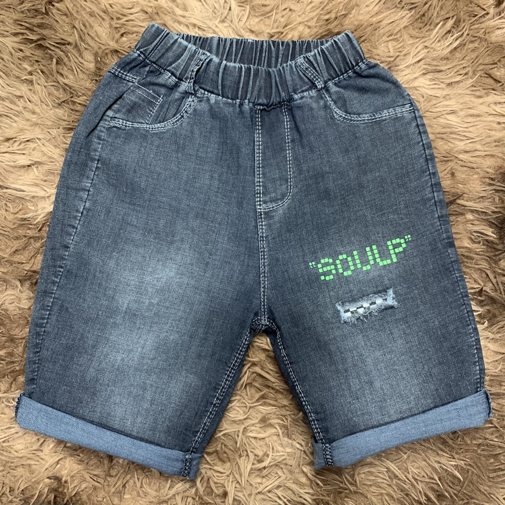 Quần short Jean bé trai  Size  Thời trang Xuân Hè Hottrend 2023 cho bé trai