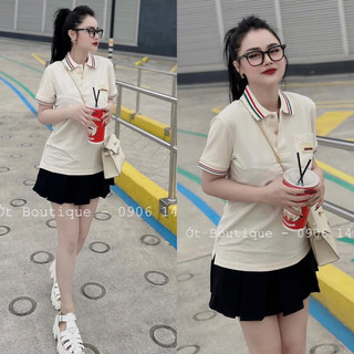 Áo thun polo nữ, áo phông polo nữ có cồ