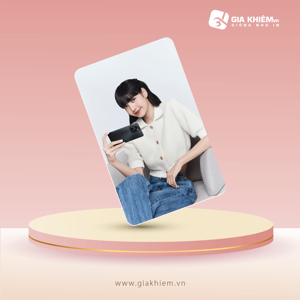 Card bơi BLACKPINK  Card nhựa dày như thẻ ATM CCCD
