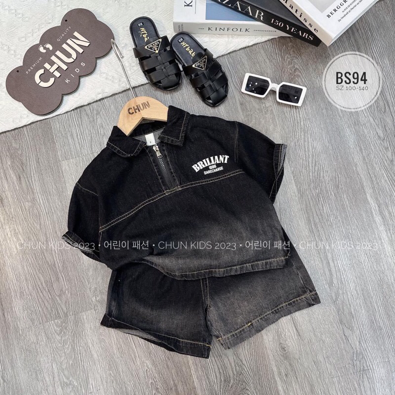 Set denim loang mẫu mới cho trai iu