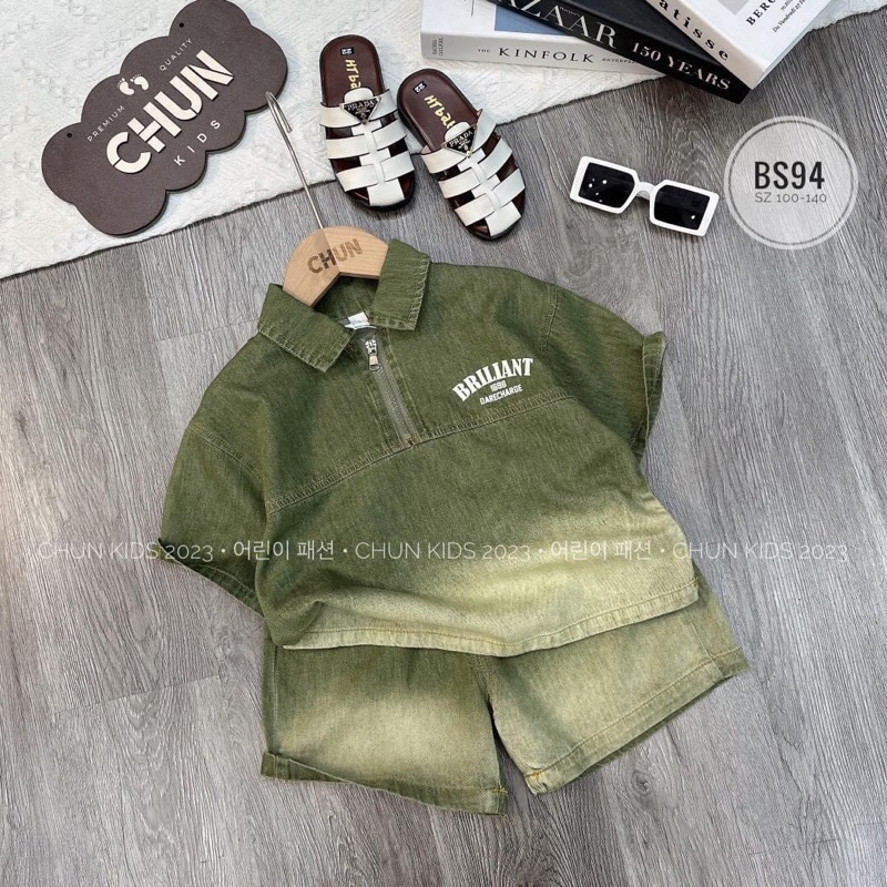 Set denim loang mẫu mới cho trai iu