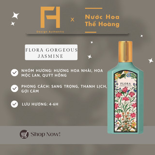 Nước hoa nữ flora gorgeous jasmine edp chiết 10ml, 20ml - nước hoa thế hoàng