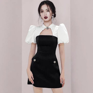 (có đồ Bigsize) Đầm cúp ngực váy chữ A phong cách sang chảnh form đẹp cho nữ