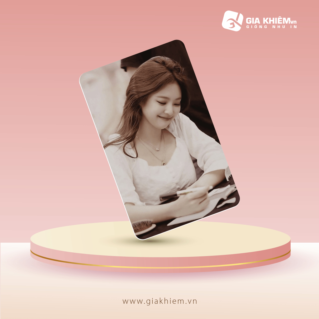 Card bơi BLACKPINK  Card nhựa dày như thẻ ATM CCCD