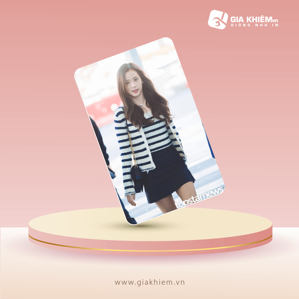 Card bơi BLACKPINK  Card nhựa dày như thẻ ATM CCCD