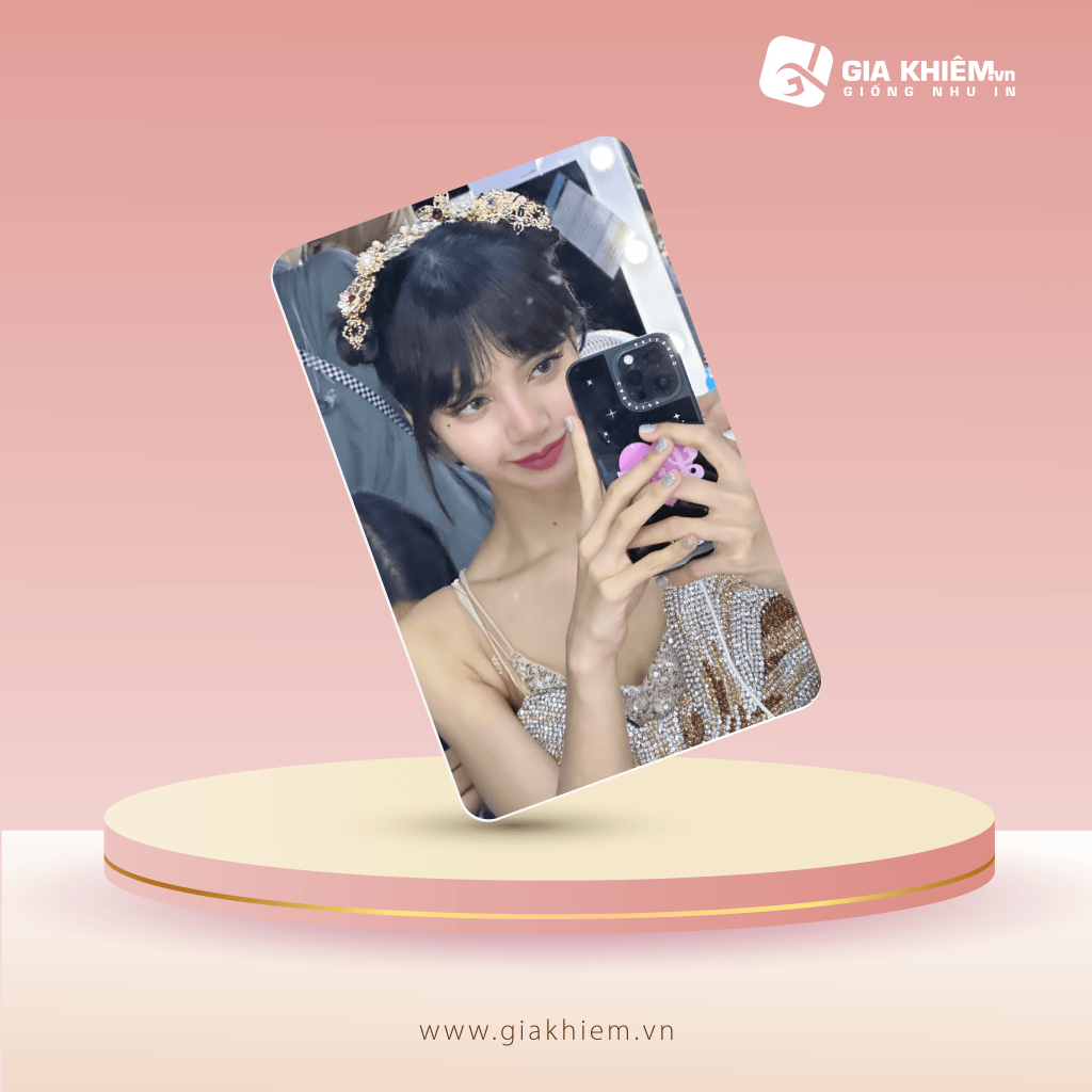 Card bơi BLACKPINK  Card nhựa dày như thẻ ATM CCCD