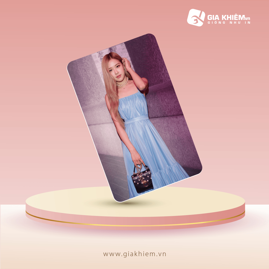 Card bơi BLACKPINK  Card nhựa dày như thẻ ATM CCCD