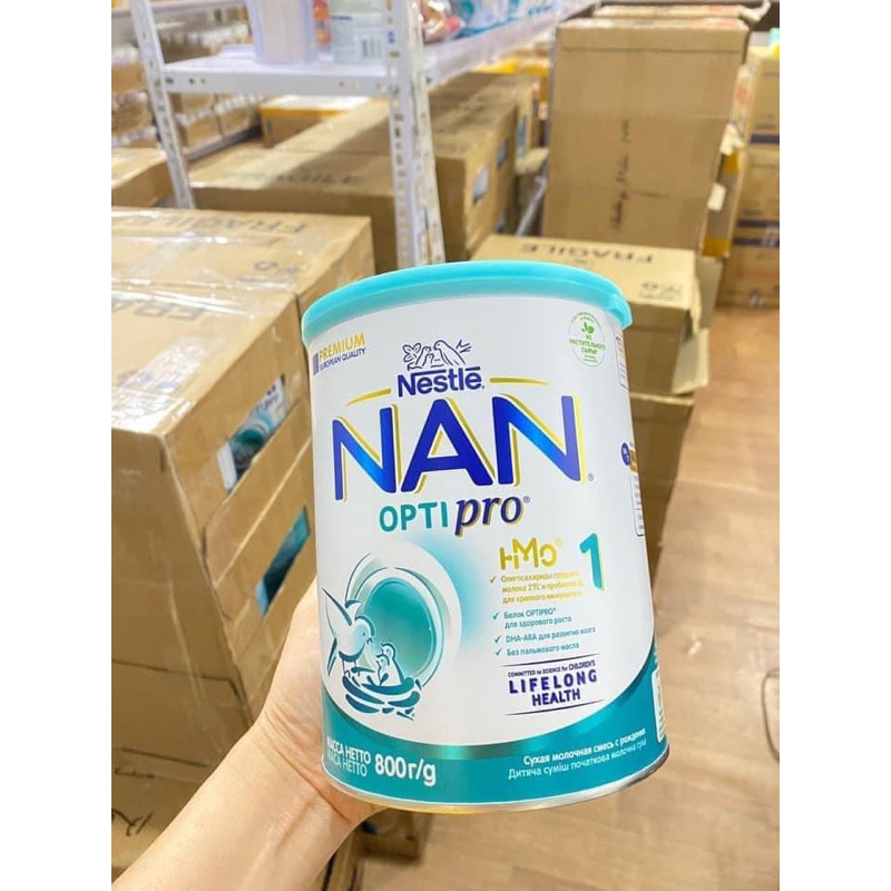 [DATE 2025] Sữa NAN Nga Lon 800gr