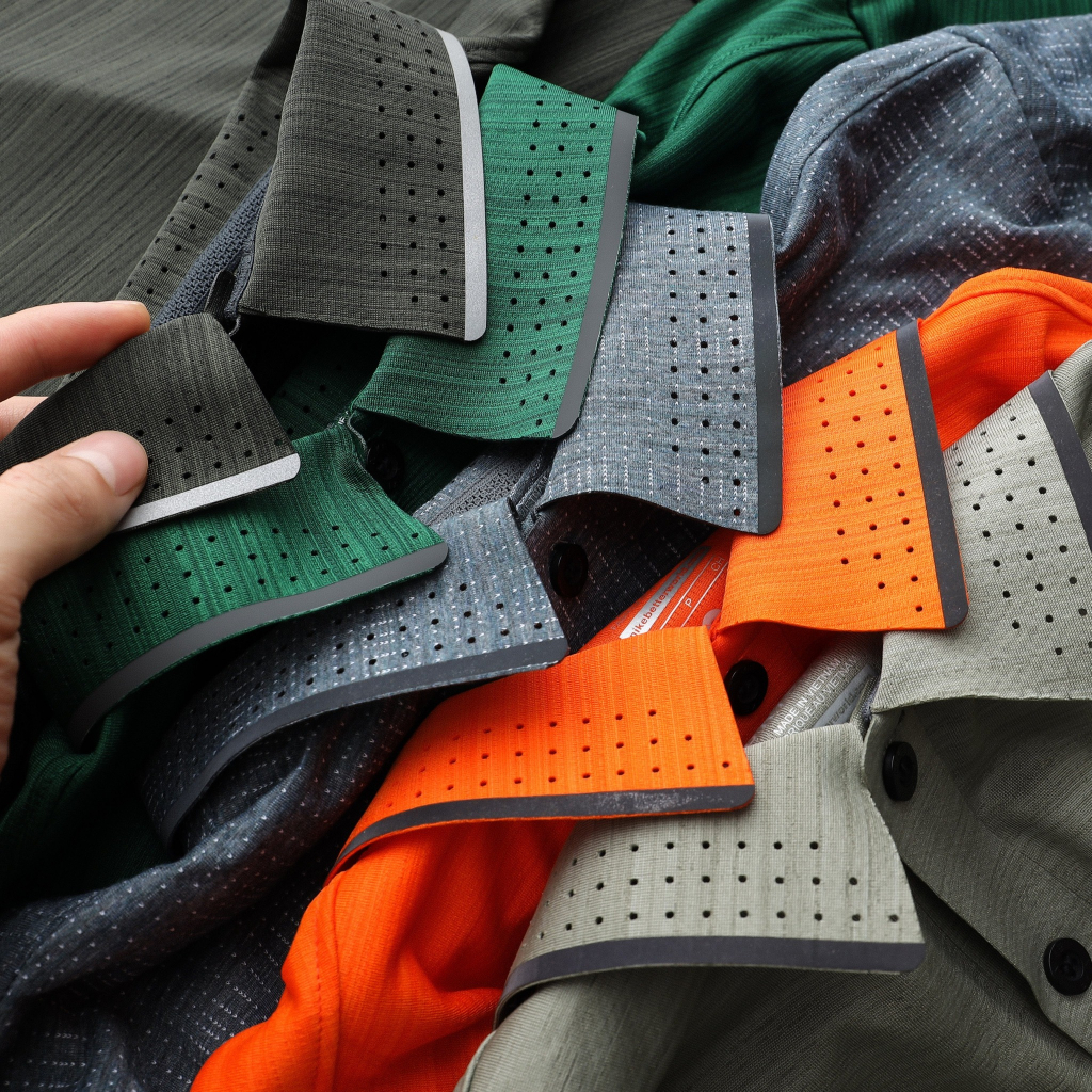 [ 5 MÀU ] Áo thun đánh golf, áo polo thể thao cổ trụ cao cấp, chất liệu thun dệt kimsiêu mịn mát PL12