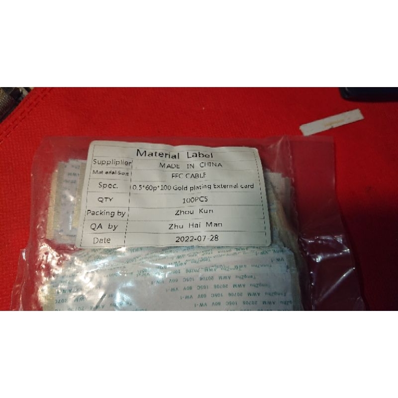 CÁP 60 PIN TCON LÊN MÀN HÌNH