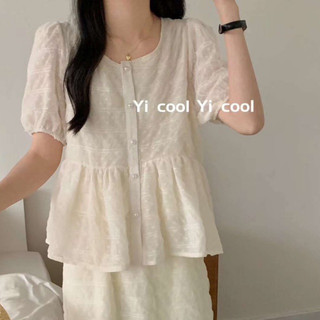 Set váy áo ren bồng nhẹ nhàng hàng qccc ảnh thật 27closet chụp