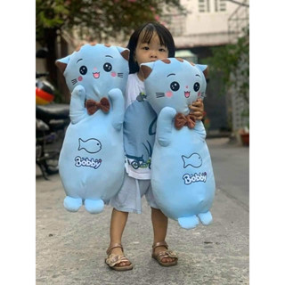 Gối ôm Mèo To hkm bobby, vitadairy