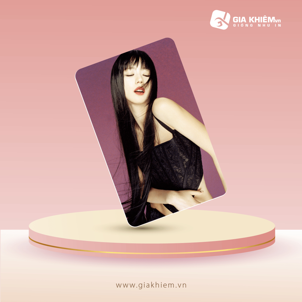 Card bơi BLACKPINK  Card nhựa dày như thẻ ATM CCCD
