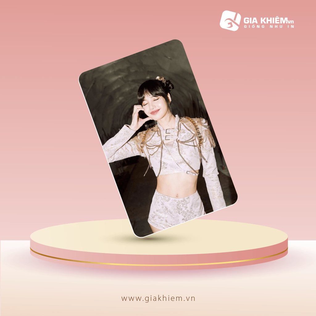 Card bơi BLACKPINK  Card nhựa dày như thẻ ATM CCCD