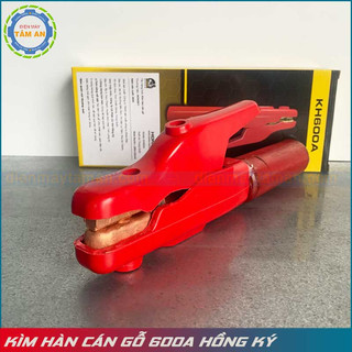 Kìm hàn cán gỗ 600a hồng ký kh600a