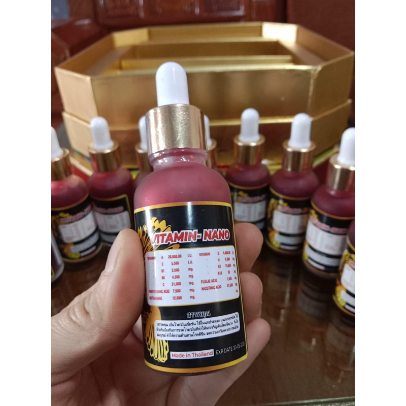 Vitamin- Nano Thái Lan Cho Chim Cảnh, Vitamin cung cấp vitamin và khoáng chất cho chim luôn sung mãn,hồi sức sau thi đấu