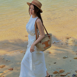 Đầm Ashley đũi thô vạt xẻ - TKCC