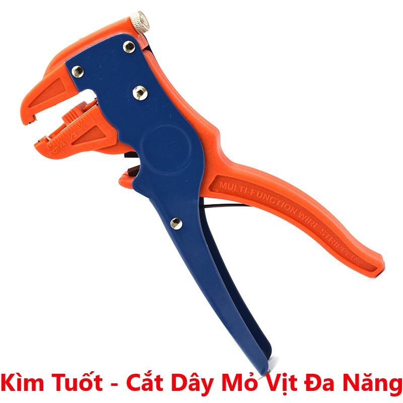 Kìm Tuốt Dây Mỏ Vịt Đa Năng - Tuốt và Cắt - Chất lượng cao