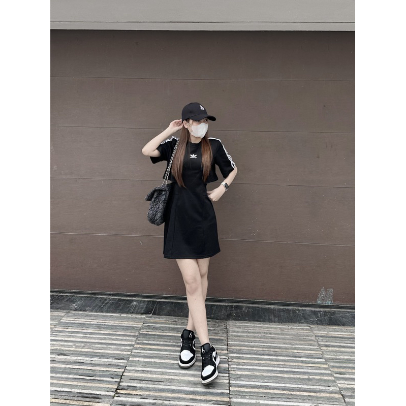 Váy das cut eo siu hack dáng GiGi