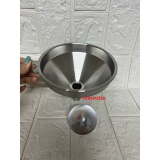 Phễu inox 304 có lưới lọc