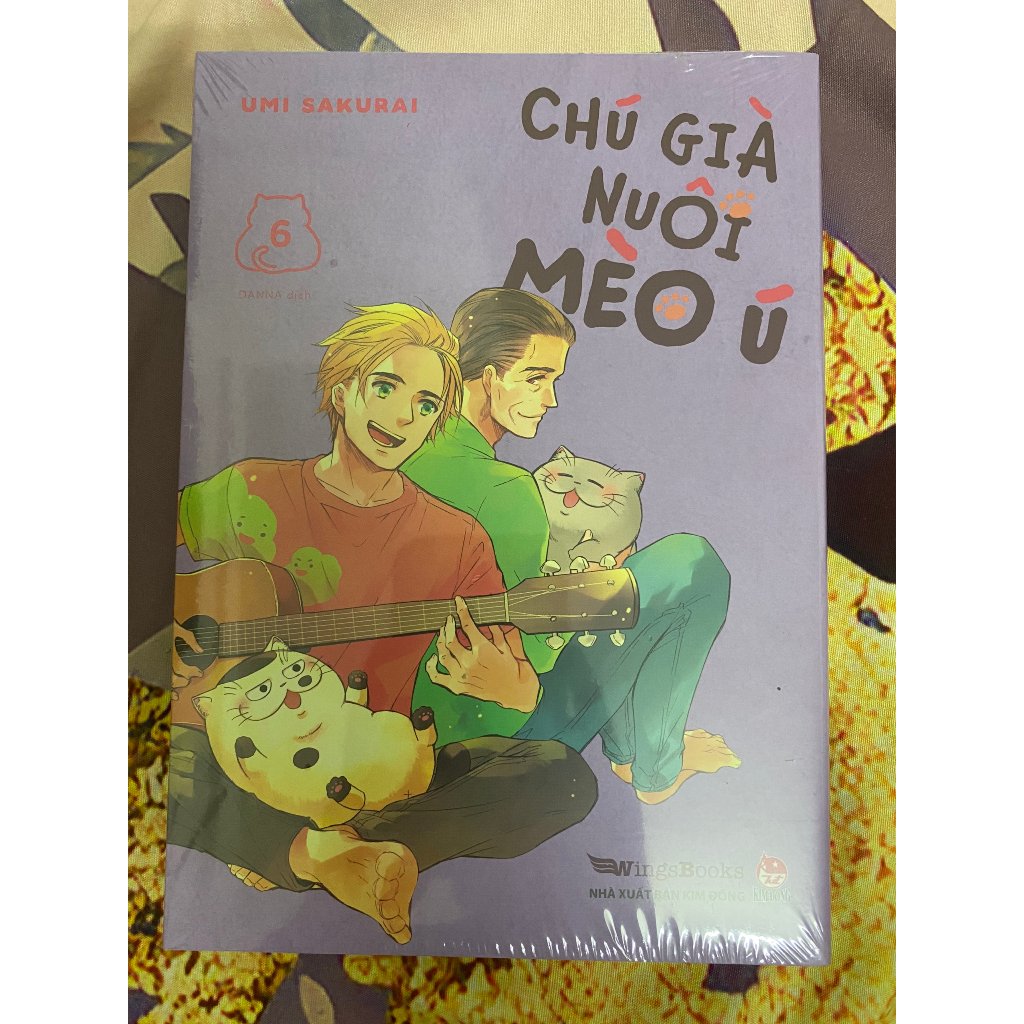 Truyện tranh - Chú Già Nuôi Mèo Ú - Lẻ tập - Tặng Kèm Postcard