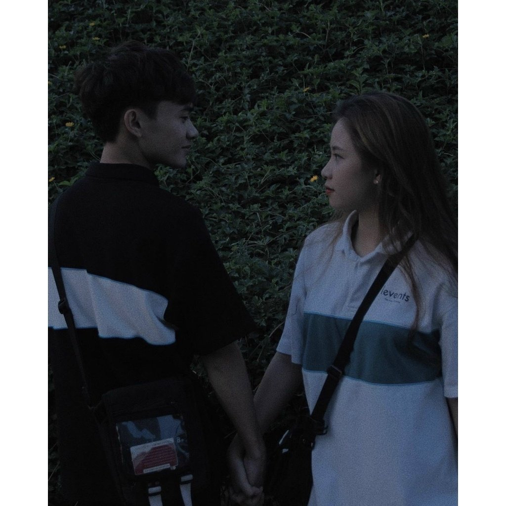 Áo thun Polo Nam Nữ L ,Form rộng, chất cotton co giãn in nhiệt 5D