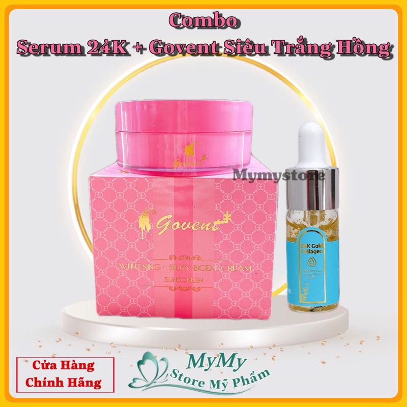 Bộ Govent sinh viên + Serum 24k