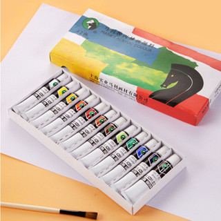 Màu acrylic hộp 12 màu marie's dạng tuyp