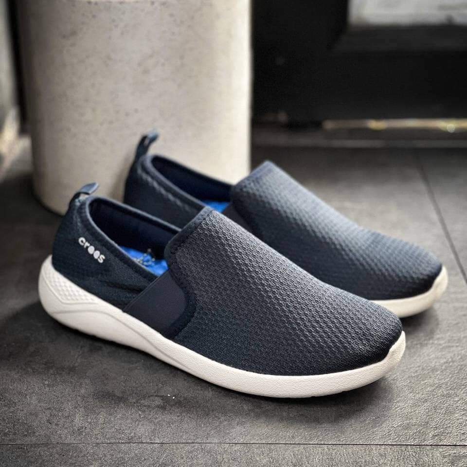 Giày vải nam slipon liter màu đen lưới k hôi chân, êm , nhẹ, masat tốt hàng mới 2022