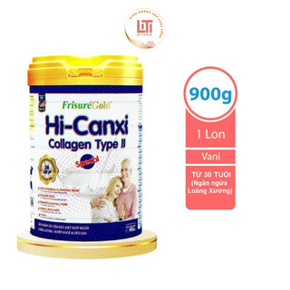 Sữa bột Ngừa Loãng xương, Khớp khỏe và Dẻo dai Hi-Canxi Collagen Type II Lon 900gr