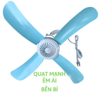 Quạt màn mini 4 cánh sải cánh 59cm ,sải cánh dài toả gió rộng
