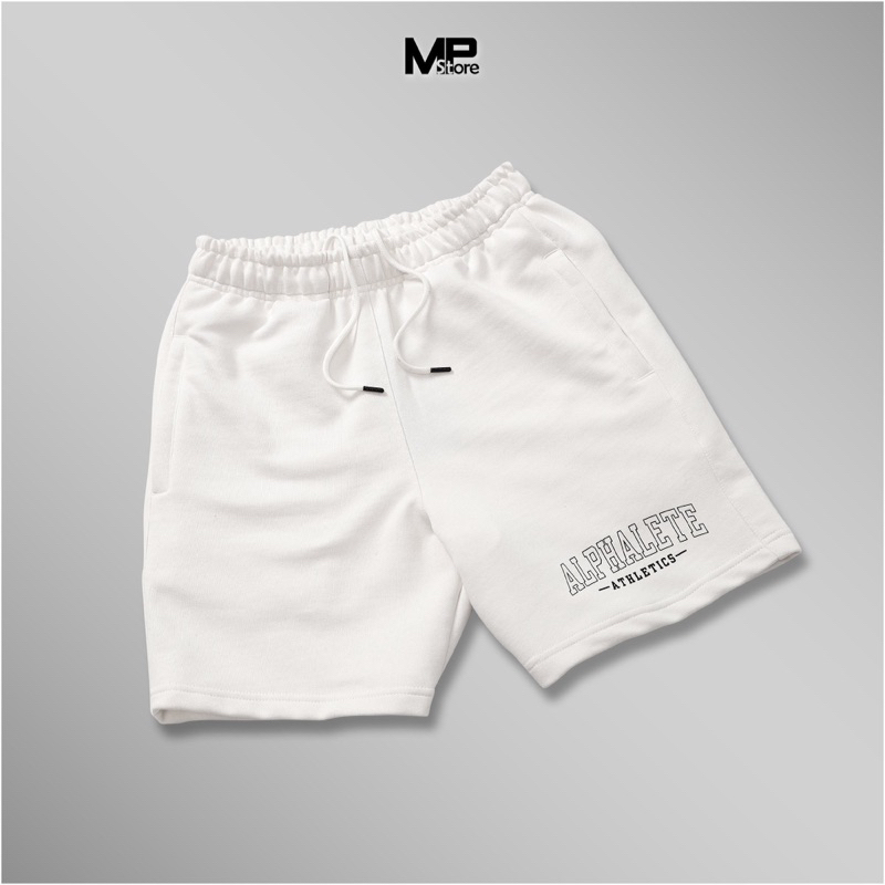 Quần ngắn thể thao Alphalete 7inch vải thun da cá