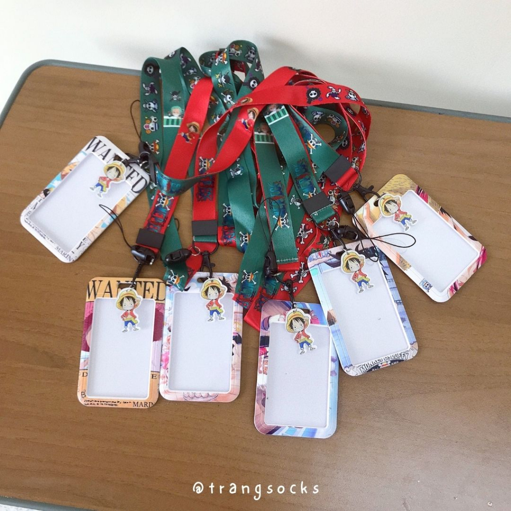 Bao đeo thẻ học sinh, sinh viên Anime Luffy, Chopper - One Piece