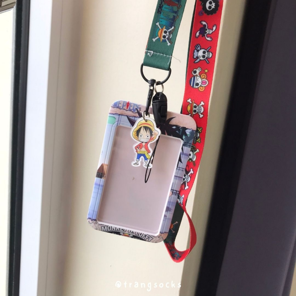 Bao đeo thẻ học sinh, sinh viên Anime Luffy, Chopper - One Piece