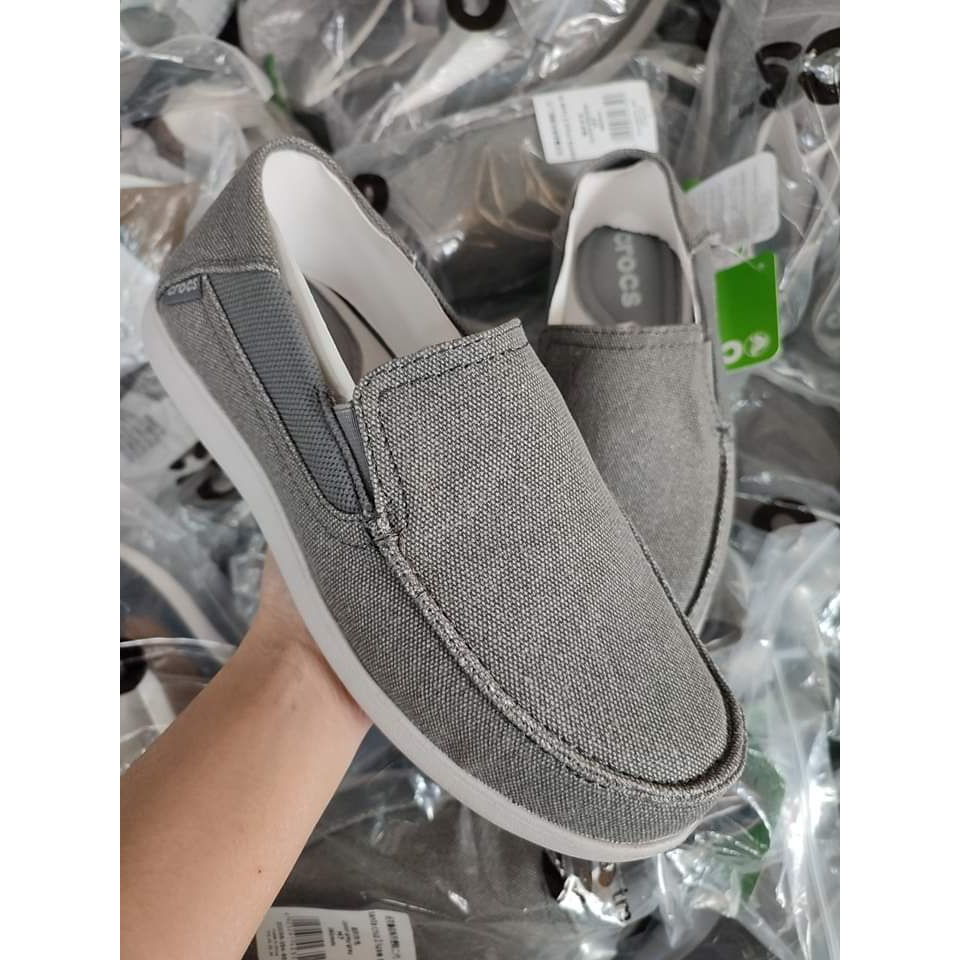 GIÀY VẢI  CROSS WALU  CANVAS LOADFER CHỐNG HÔI CHÂN CHO NAM MÀU NAVY ĐỎ