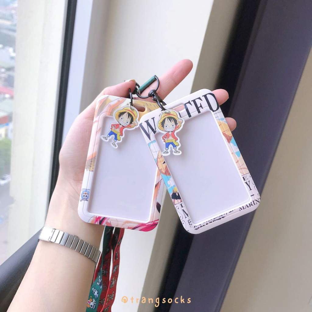 Bao đeo thẻ học sinh, sinh viên Anime Luffy, Chopper - One Piece