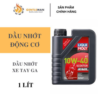 LIQUI MOLY SCOOTER RACE 10W40 - DẦU NHỚT XE TAY GA 100% TỔNG HỢP CAO CẤP DUNG TÍCH 1 LÍT