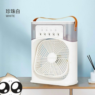 [ Chan House _ BH 6 Tháng ] Quạt Đá Điều Hòa Hơi Nước Mini Để Bàn - Quạt Điều Hòa Mini Có Khay Chứa Đá