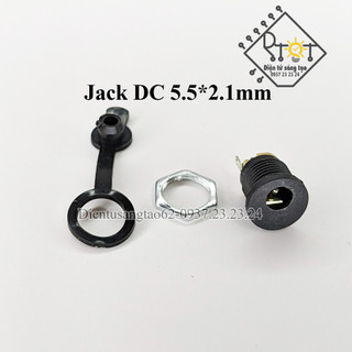 Jack dc 5.5*2.1mm - có ốc vặn