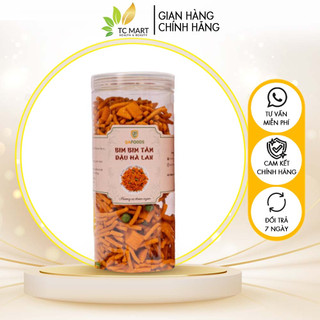 Bim bim que, bim bim tăm đậu hà lan ăn vặt hộp 350g - dk03