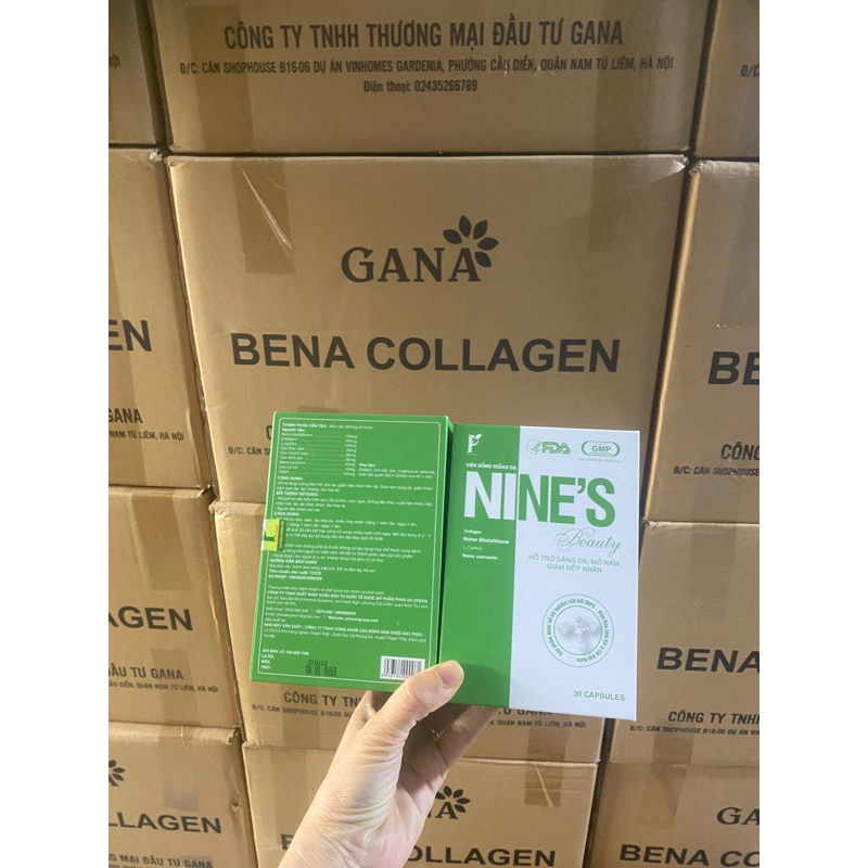 Viên uống nines xanh