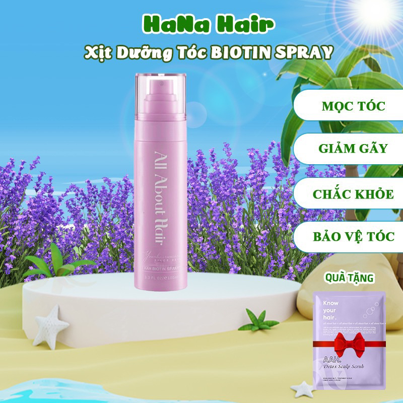 XỊT DƯỠNG TÓC BIOTIN SPRAY ALL ABOUT HAIR