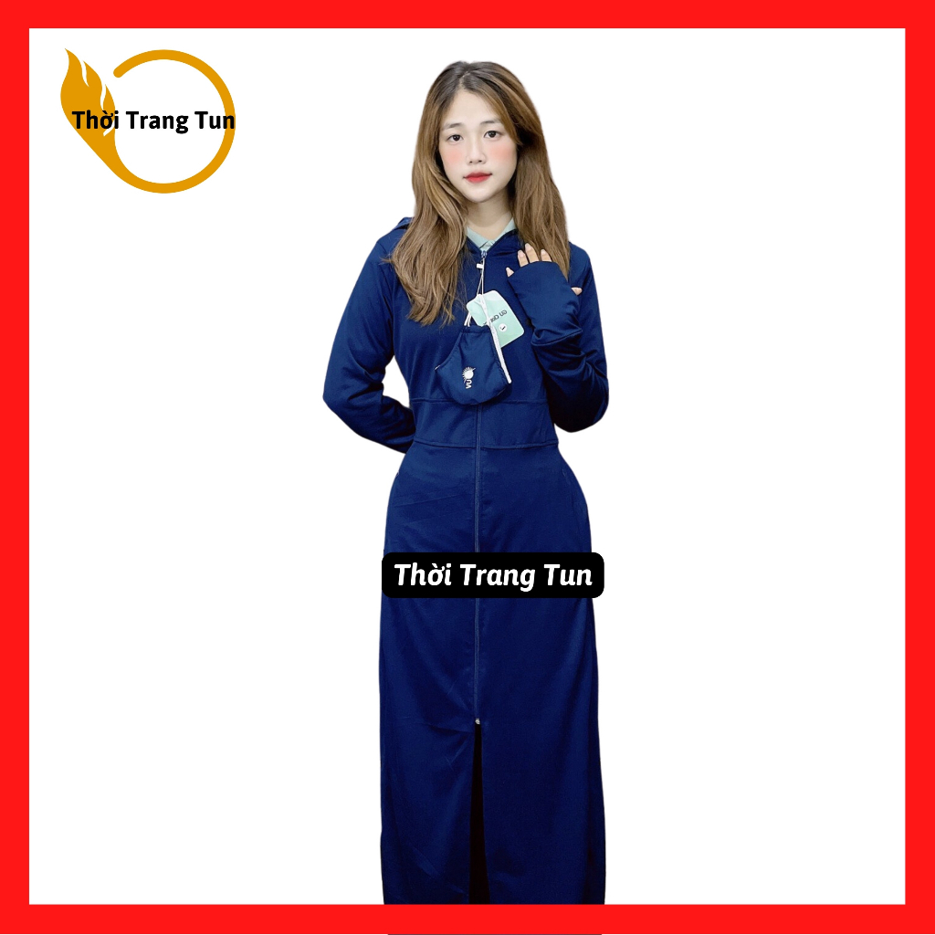 [Mẫu Mới]Áo Nắng Toàn Thân 2 Lớp Nữ Dày Dặn Thoáng Mát | BigBuy360 - bigbuy360.vn