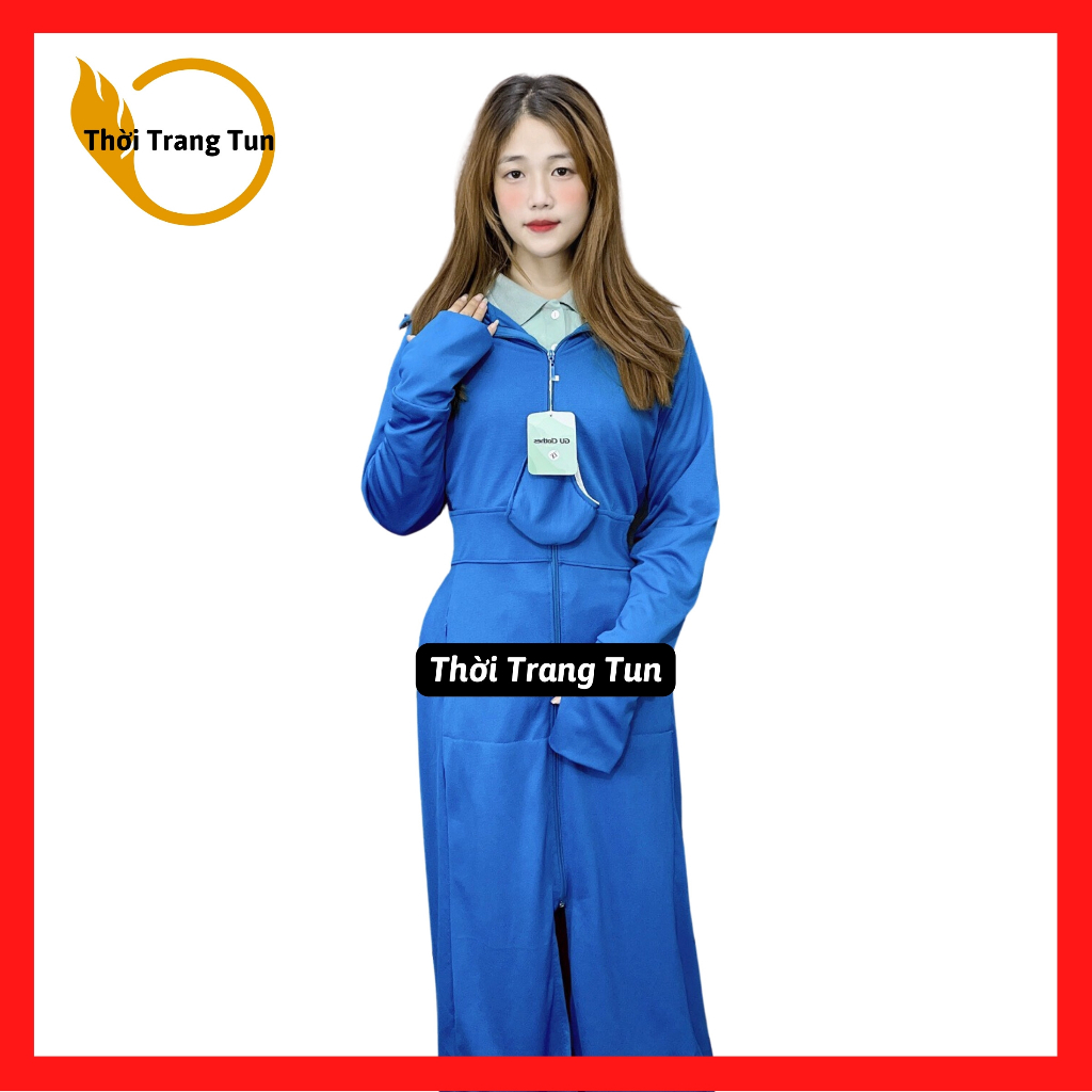 [Mẫu Mới]Áo Nắng Toàn Thân 2 Lớp Nữ Dày Dặn Thoáng Mát | BigBuy360 - bigbuy360.vn