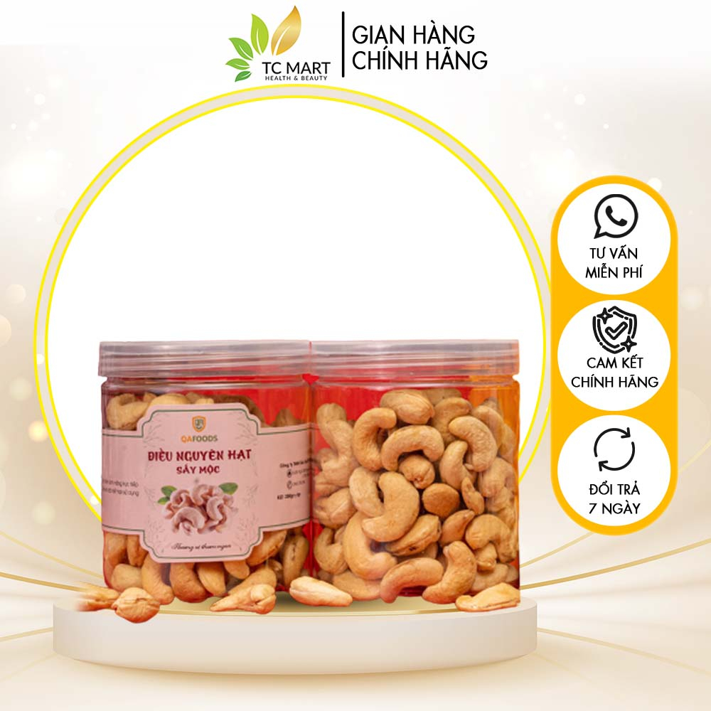 Điều nguyên hạt sấy mộc, Hạt điều sấy nguyên hạt giàu dinh dưỡng, đồ ăn vặt cho bà bầu - DK10
