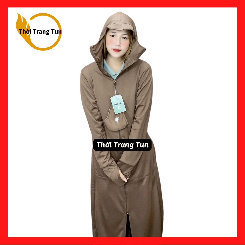 [Mẫu Mới]Áo Nắng Toàn Thân 2 Lớp Nữ Dày Dặn Thoáng Mát | BigBuy360 - bigbuy360.vn